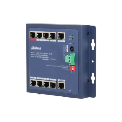 DAHUA CHS4110-8ET-90-F 10 PORT 10/100/1000 8 PORT POE 90W YONETILEBILIR SWITCH