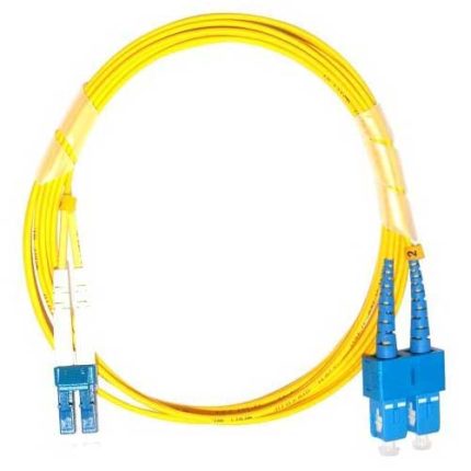 ODS 02LCUSCUG1J12.0DXY2.0T SC-LC DUPLEX SM 9/125 PATCH CORD 2 MT